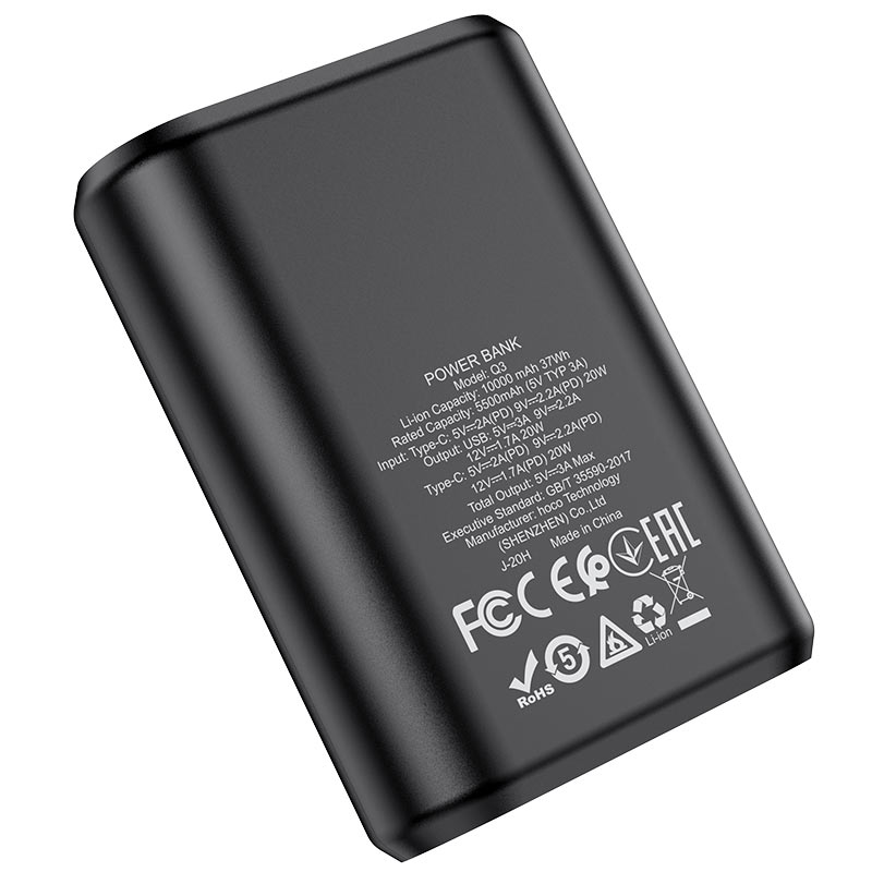 (10000mAh) Banque d'alimentation portable avec chargeur de batterie PD 20W QC3.0 (10000mAh) Banque d'alimentation portable avec chargeur de batterie PD 20W QC3.0